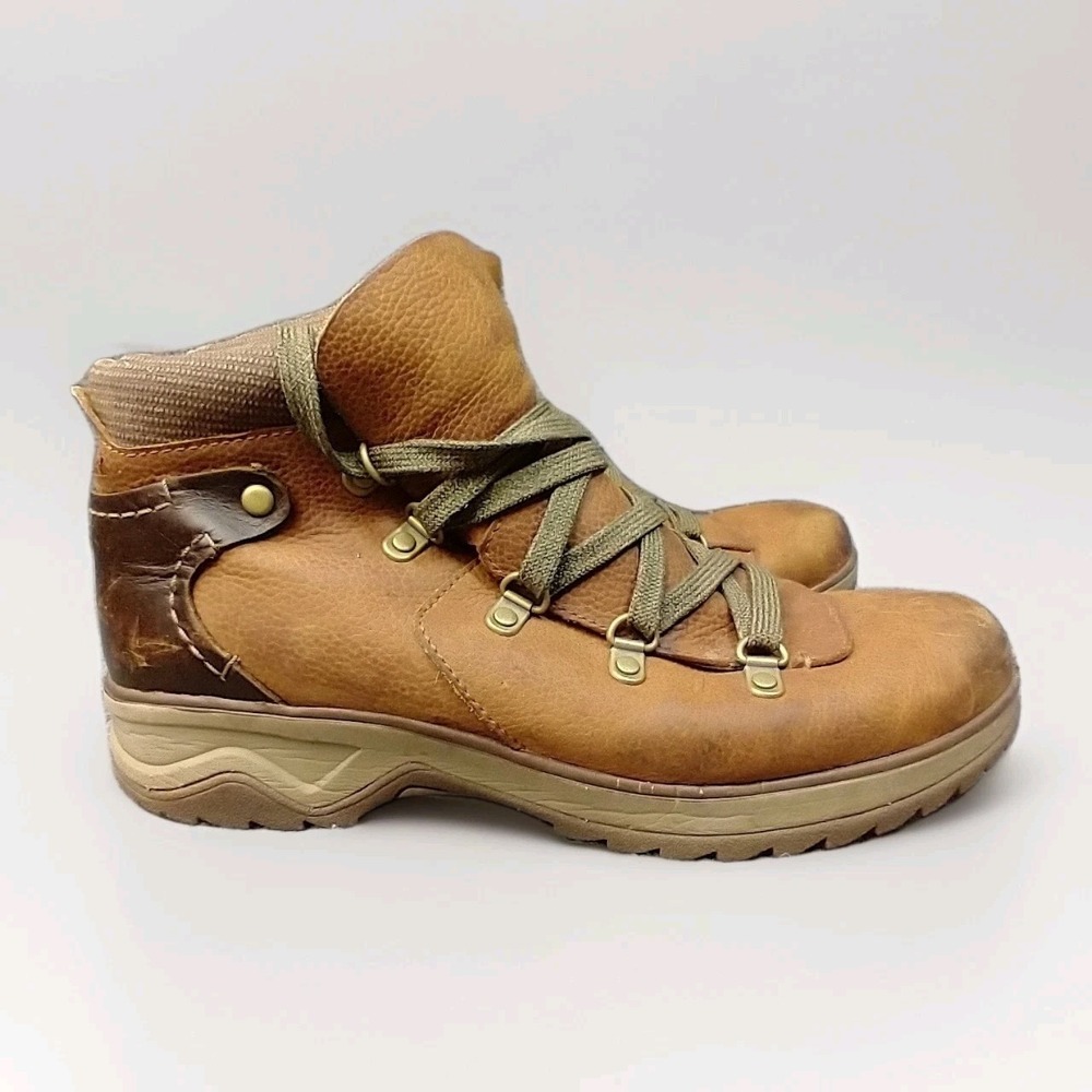 Merrell Oak Women Hiking Boots Tan Brown Leather J45472 Size 8
